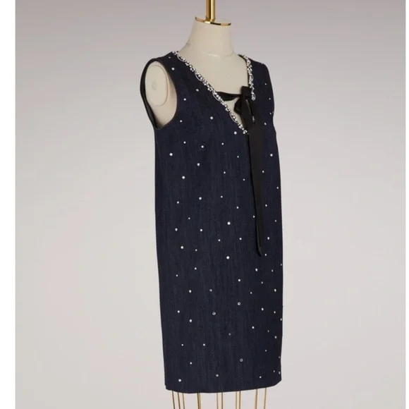 ワンピース MiuMiu | Denim dress GWA186_1226_F0008_S_231 MiuMiu | Denim dress GWA186_1226_F0008_S_231 (MiuMiu